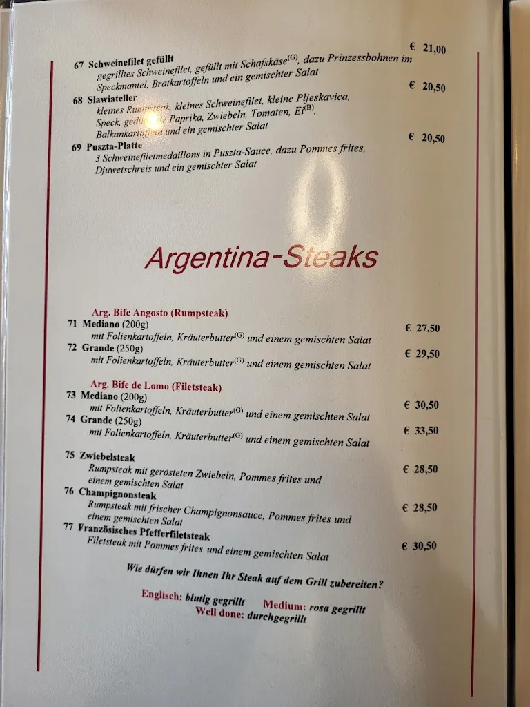 Menu_Restaurant BALKAN_Löhne_image_1