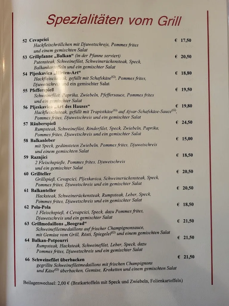 Menu_Restaurant BALKAN_Löhne_image_3