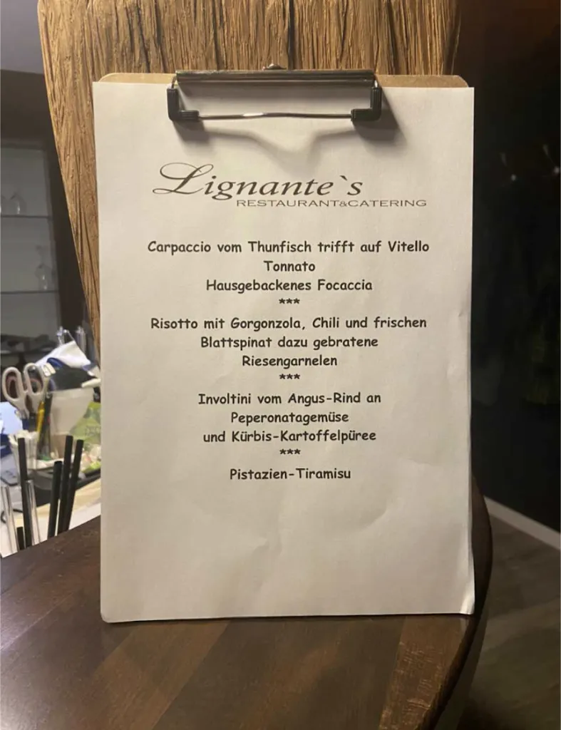 Menu_Lignante‘s Catering & Events_Löhne_immagine_1
