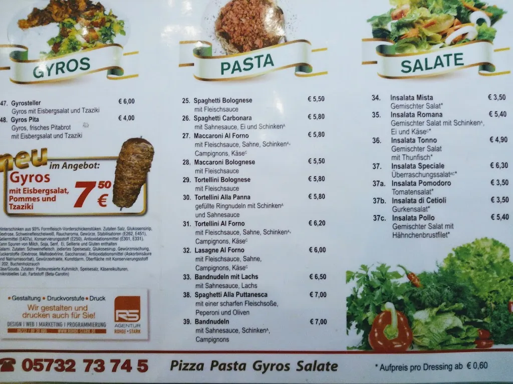 Menu_Pizzeria Italia_Löhne_image_2