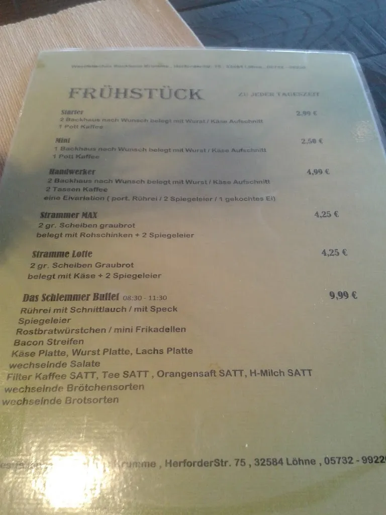 Menü_Westfälisches Backhaus Krumme_Löhne_Bild_1
