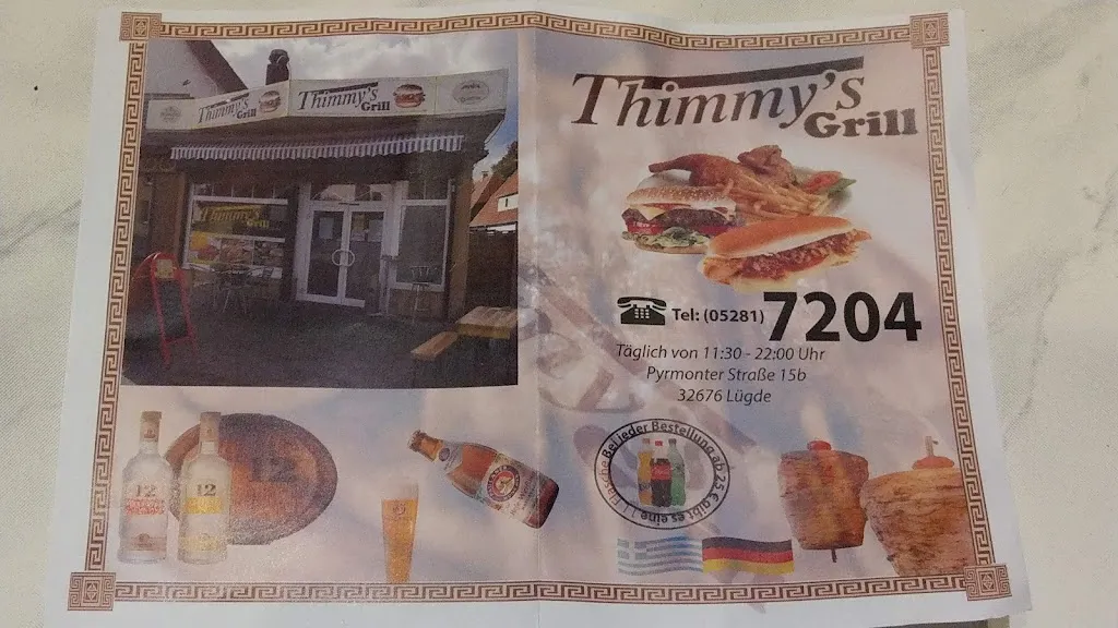 Menu_Gaststätte Thimmy-Grill_Lügde_image_3