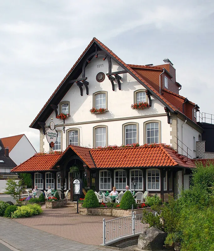 Lippischer Hof restaurant in Lügde