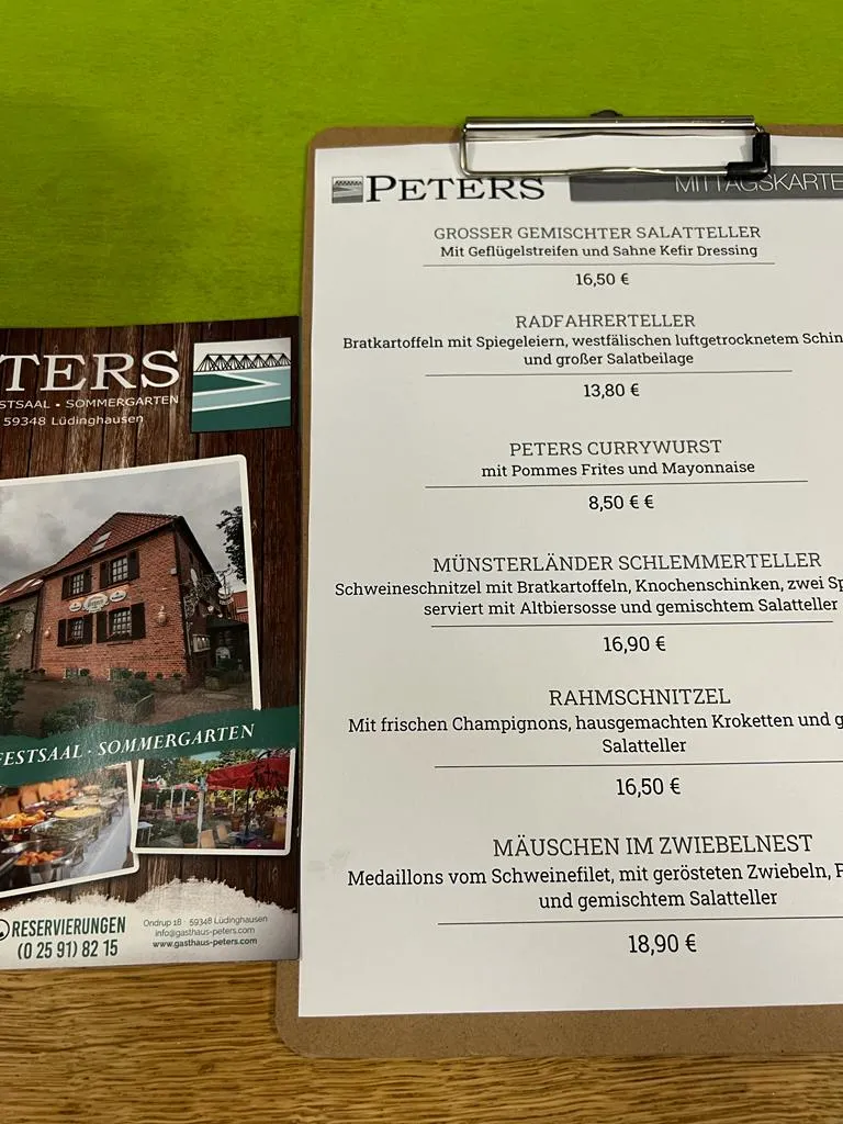 Menu_Gasthaus Peters_Lüdinghausen_immagine_3