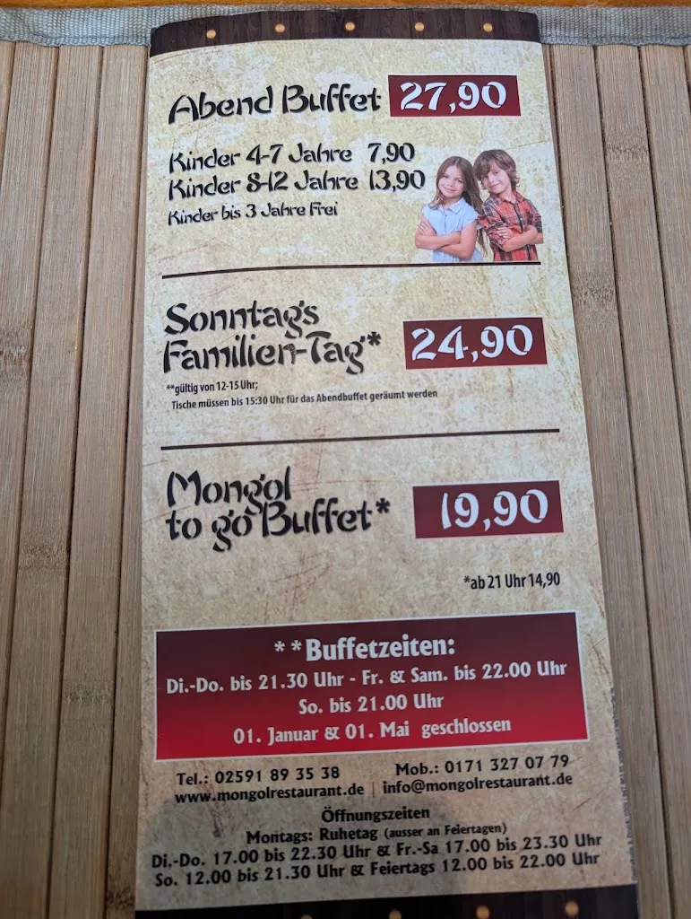 Menu_Mongol Barbecue Restaurant_Lüdinghausen_image_3