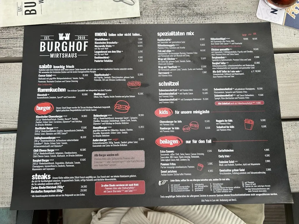 Menu_Wirtshaus Burghof_Lüdinghausen_imagen_2