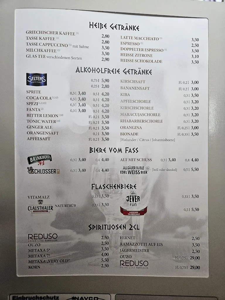 Menu_Restaurant Hellas Artemis | auch zum mitnehmen_Lüdinghausen_image_1