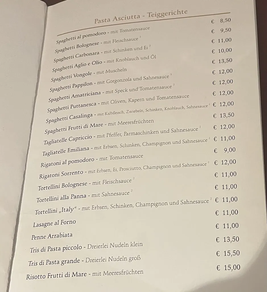 Menu_Restaurant Italy Da Umile_Geretsried_immagine_3