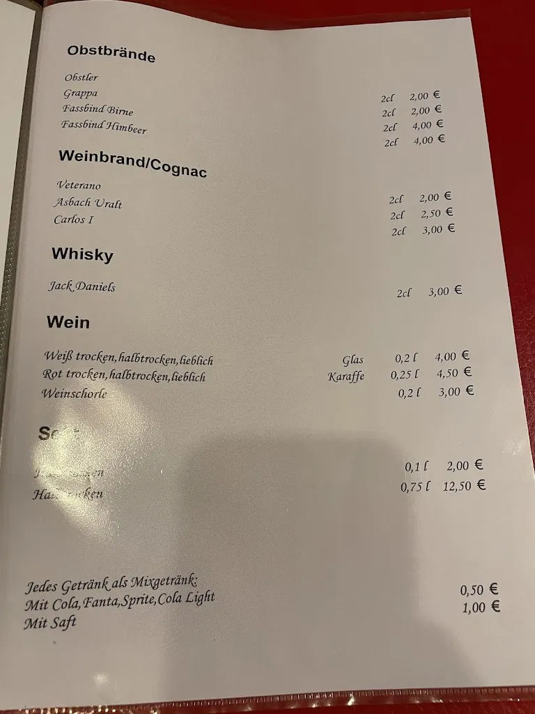 Menu_Gaststätte Gerichtsklause_Marsberg_immagine_4