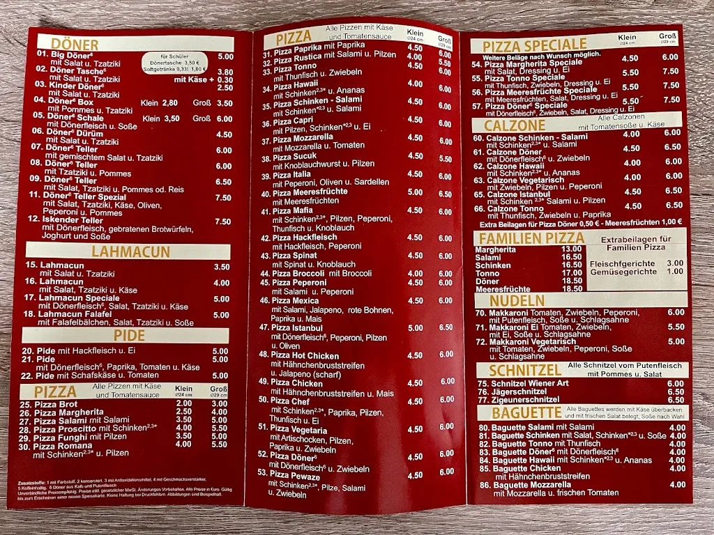 Menu_İstanbul Döner & Pizza Marsberg_Marsberg_image_1