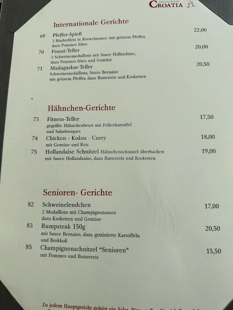 Menu_Restaurant Croatia_Mechernich_image_1