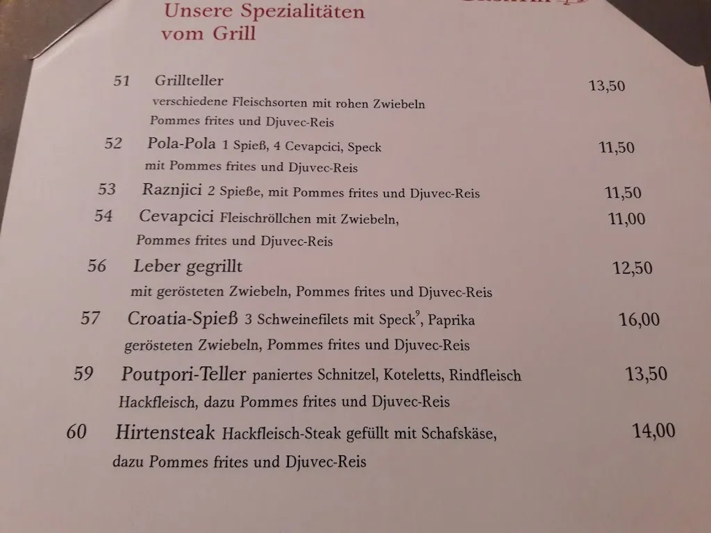 Menu_Restaurant Croatia_Mechernich_image_3