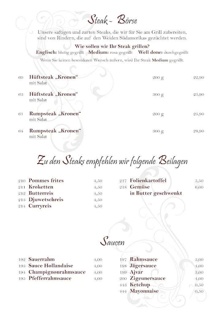 Menü_Restaurant Stadtkrone_Mechernich_Bild_1