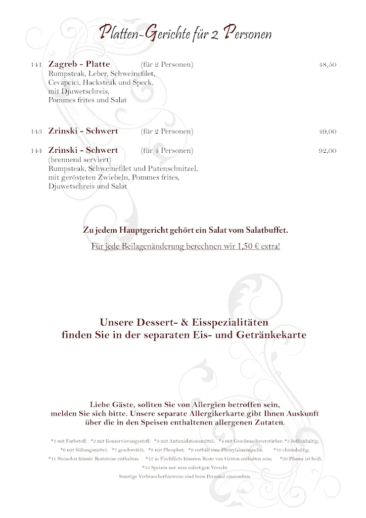 Menü_Restaurant Stadtkrone_Mechernich_Bild_2