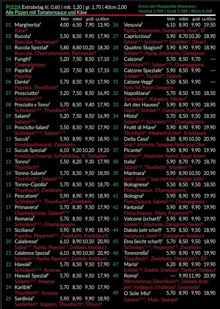 Menu_Pizzeria Roma_Lünen_immagine_4