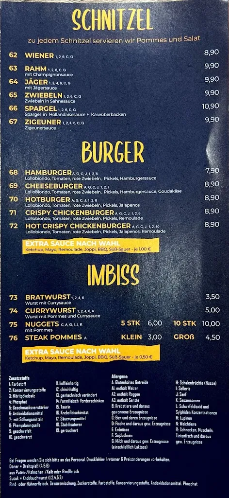 Menu_La Piazza_Lünen_image_1