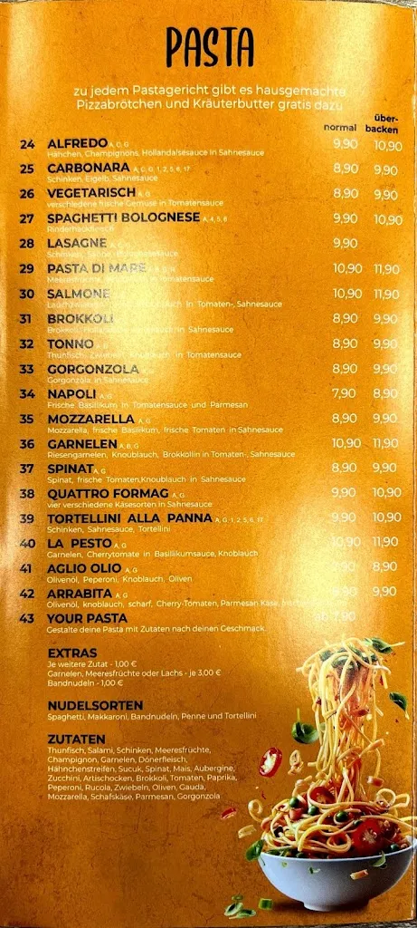 Menu_La Piazza_Lünen_image_2