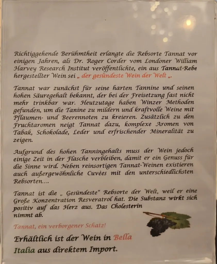 Menu_Bella Italia Lünen_Lünen_image_2