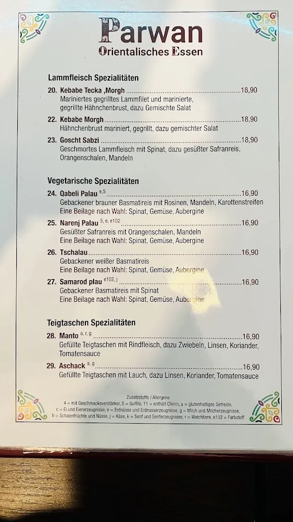 Menu_Imbiss parwan_Geretsried_immagine_1