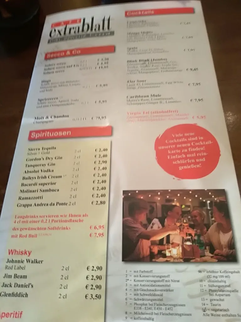 Menu_Cafe Extrablatt Lünen_Lünen_image_1