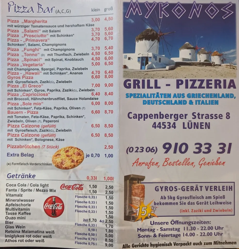 Menu_Mykonos Grill Lünen_Lünen_image_1