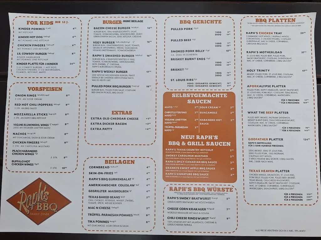 Menu_Raph's BBQ Diner_Köln_image_1