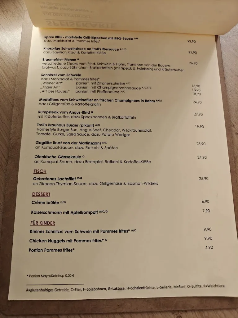 Menu_Troll's Brauhaus_Medebach_immagine_3