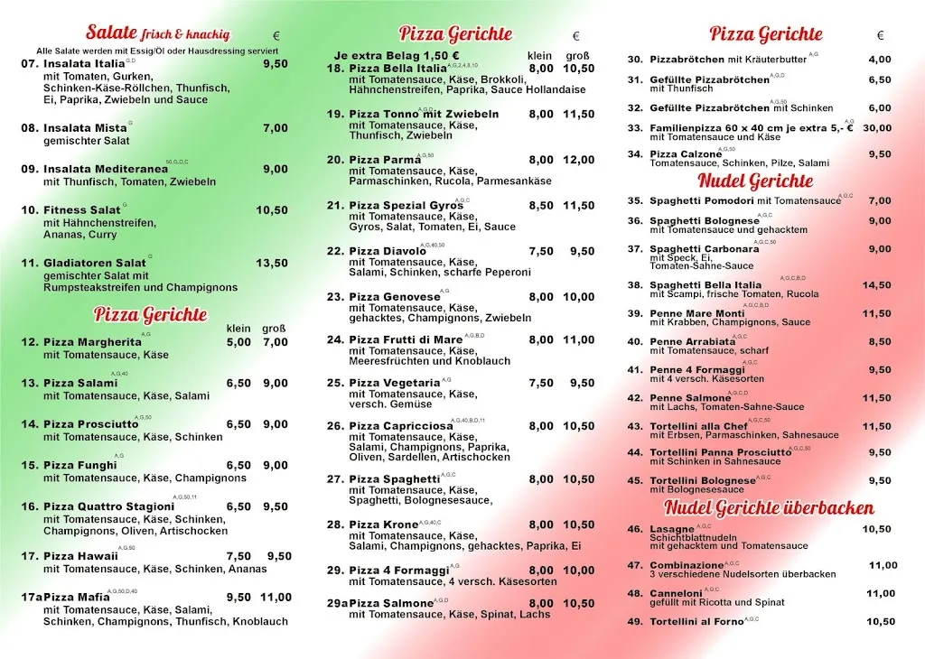 Menu_Pizzeria Bella Italia_Medebach_image_1