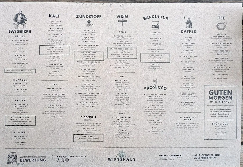 Menu_Grafschafter Wirtshaus_Moers_immagine_1