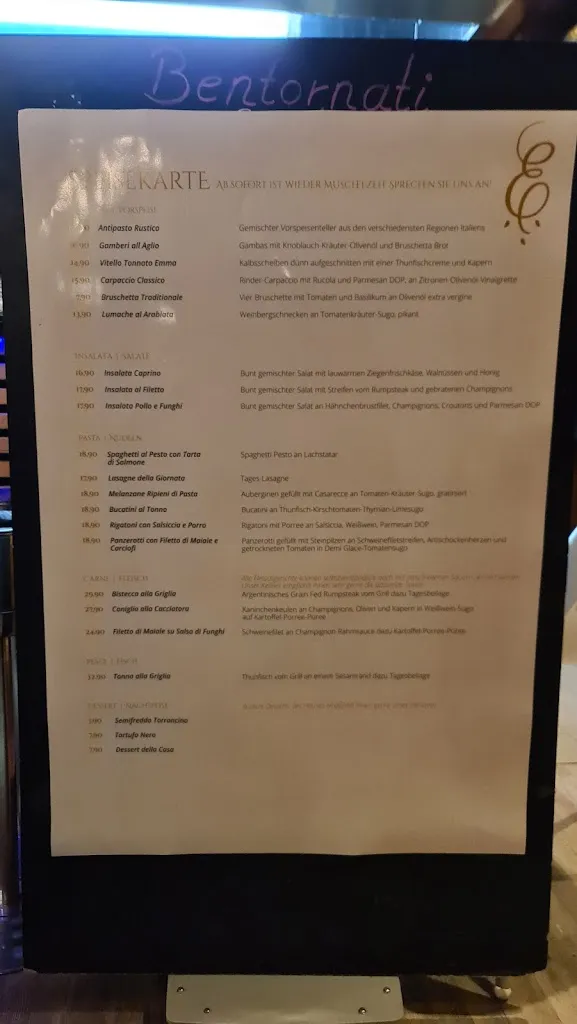 Menu_Trattoria Emma_Moers_image_1