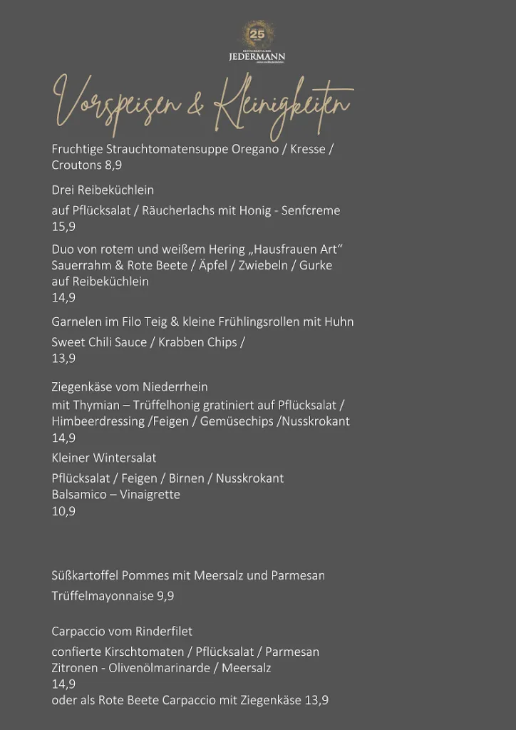 Menu_Restaurant Jedermann - Moers_Moers_image_3