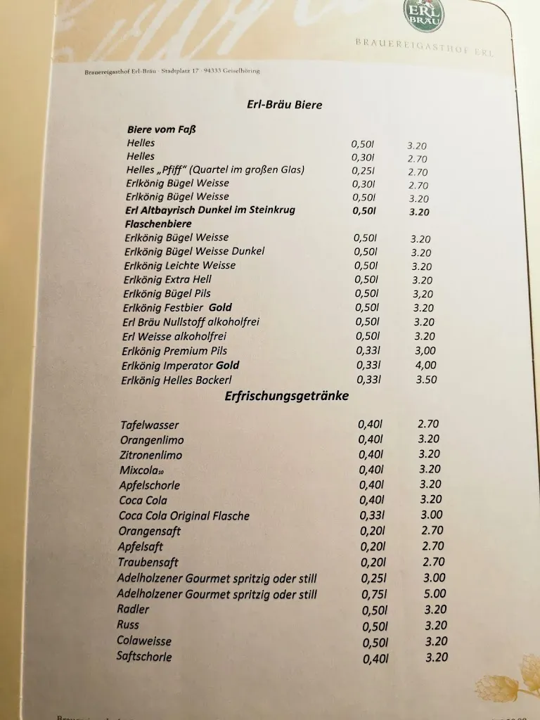 Menu_Brauereigasthof Erl-Bräu_Geiselhöring_image_2