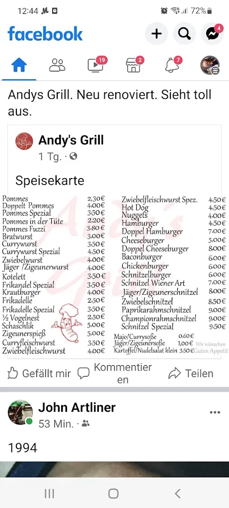 Menu_Andy's Grill_Meschede_image_1