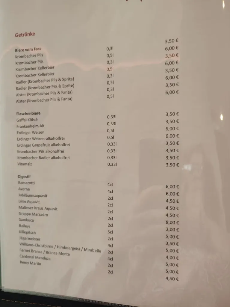 Menu_Raphael's Restaurant_Rhein_immagine_2