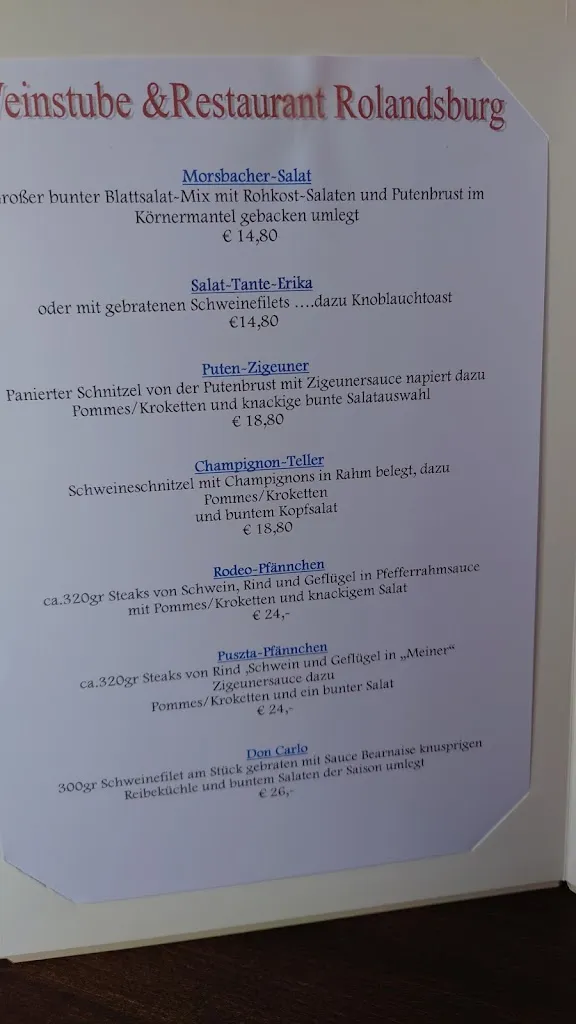 Menu_Restaurant & Weinstube Rolandsburg_Morsbach_immagine_2