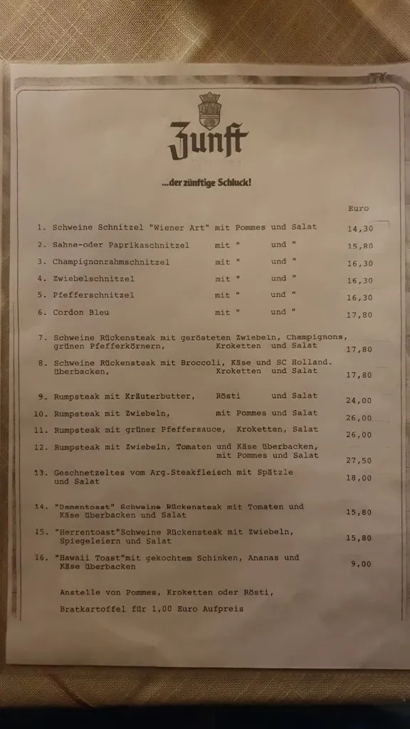 Menu_Gaststätte Baulig_Much_image_1