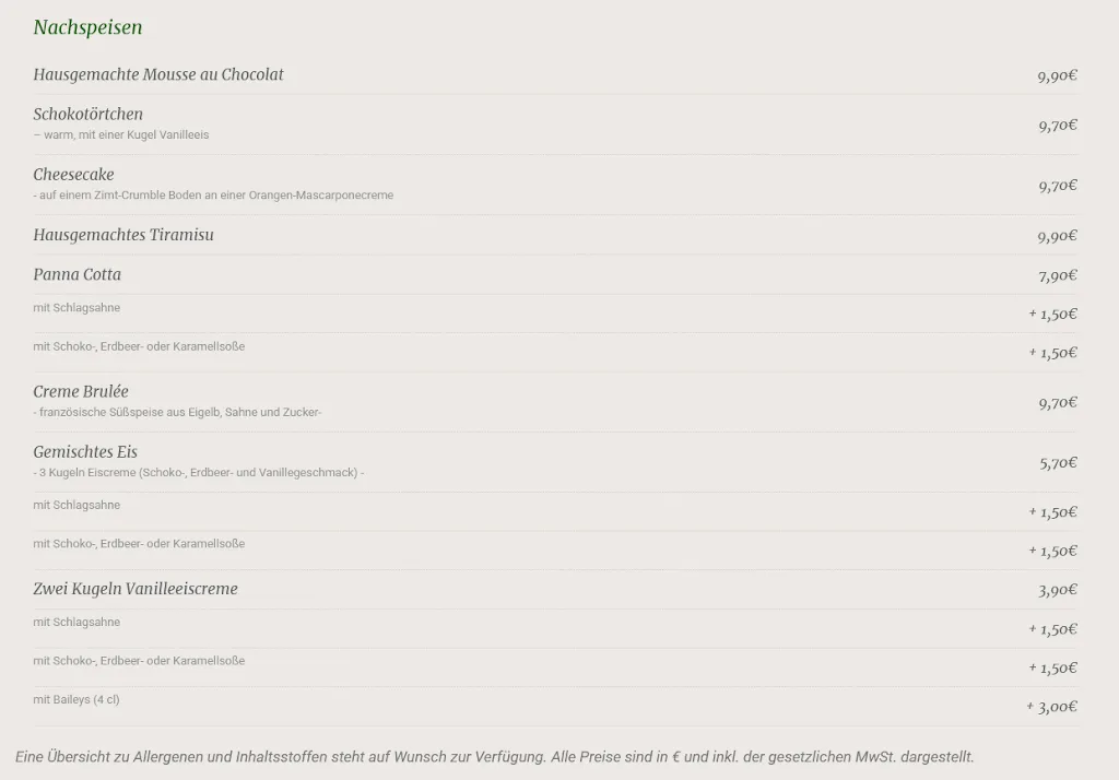 Menu_Venngasthof Zur Buche_Monschau_image_4