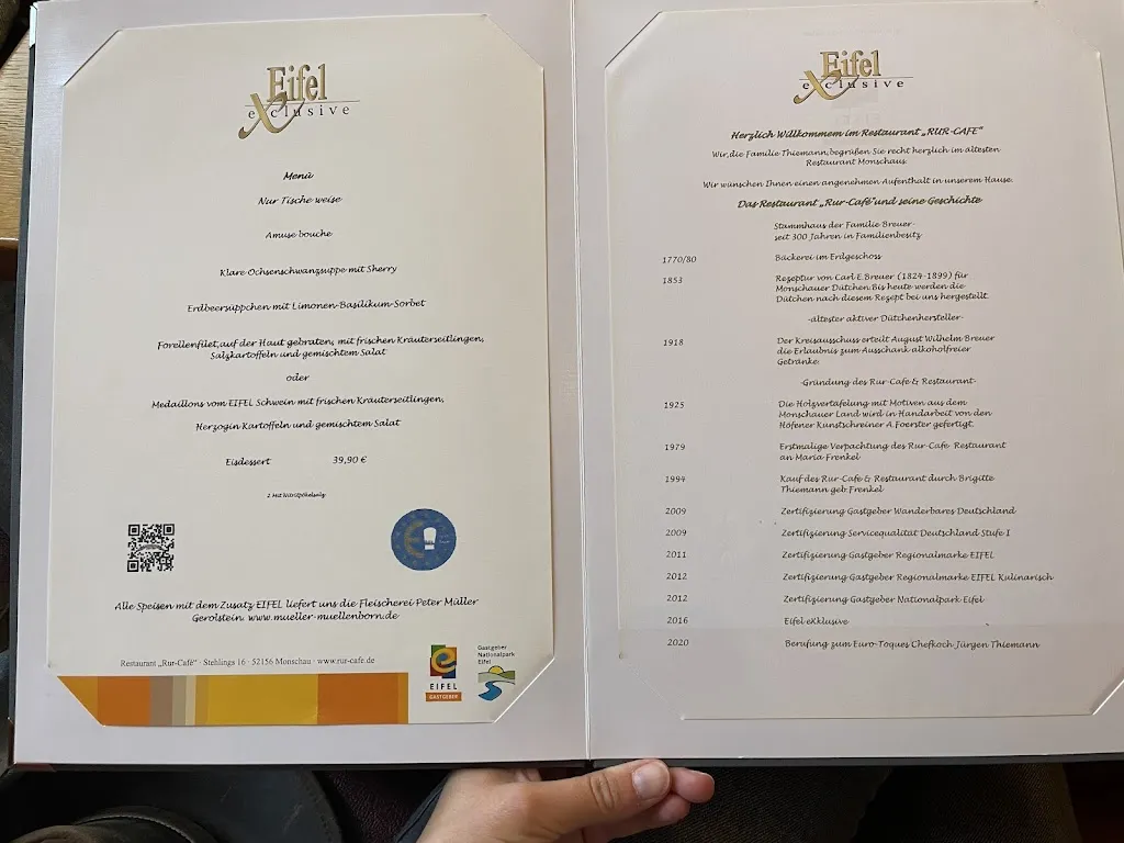 Menu_Restaurant Rur-Café_Monschau_immagine_3