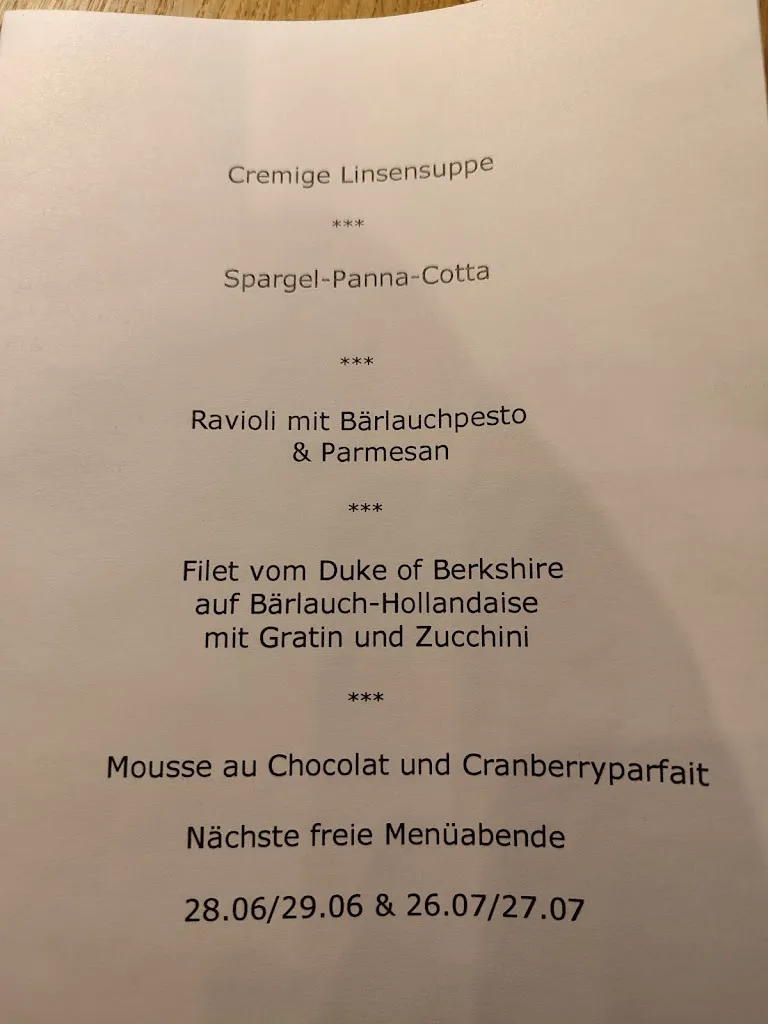 Menu_Sonderbar Restaurant - Mönchengladbach_Mönchengladbach_immagine_2