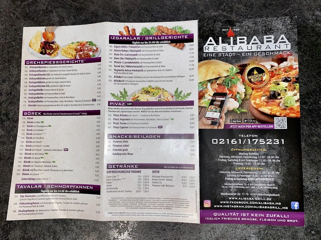 Menu_Restaurant Alibaba Mönchengladbach_Mönchengladbach_immagine_4