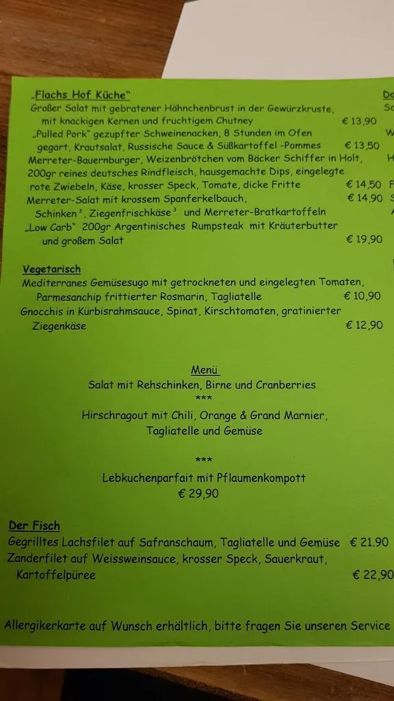 Menu_Flachs Hof - Der Landgasthof_Mönchengladbach_image_2