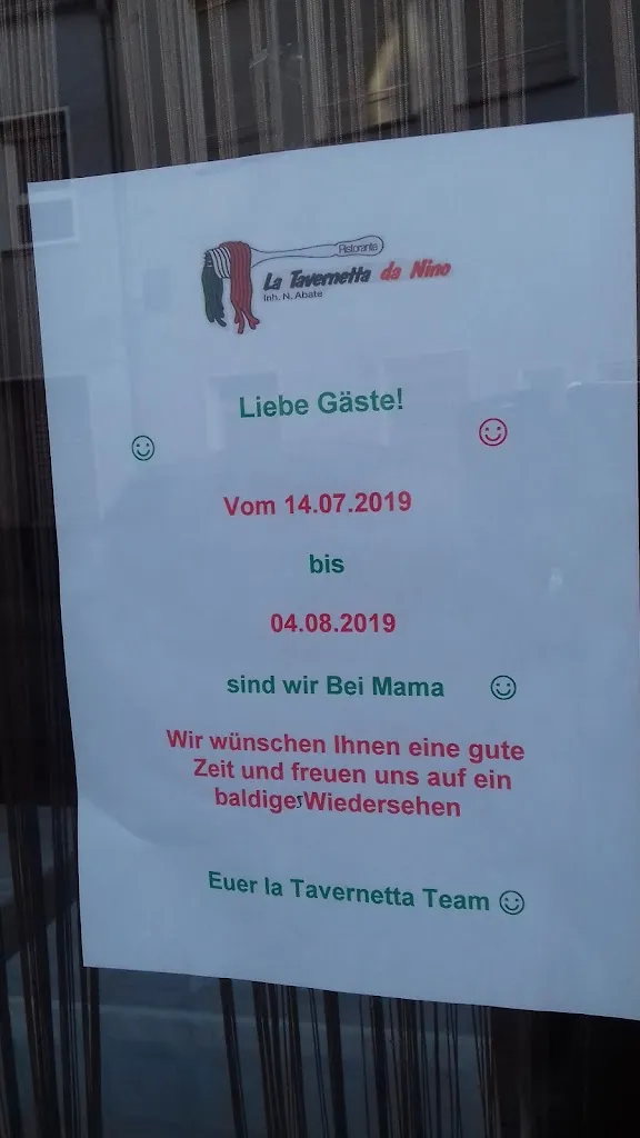 Menu_La Tavernetta da Nino_Mönchengladbach_image_1