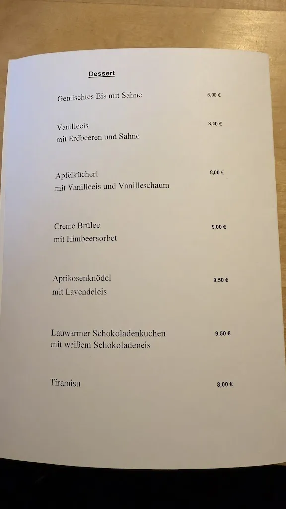 Menu_Gasthof Röhrl 