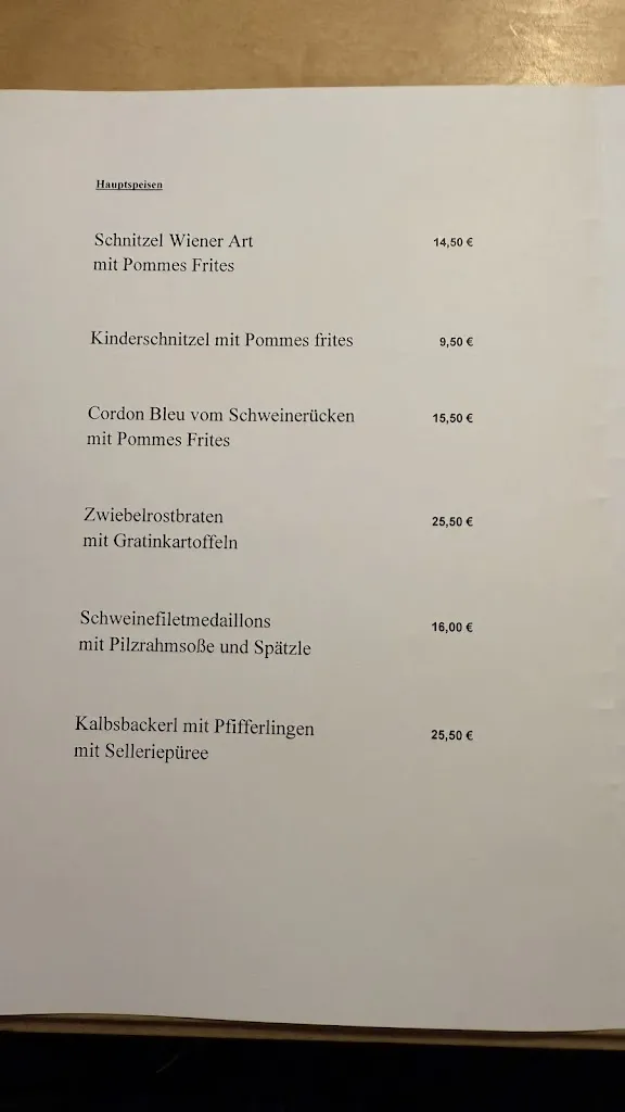 Menu_Gasthof Röhrl 