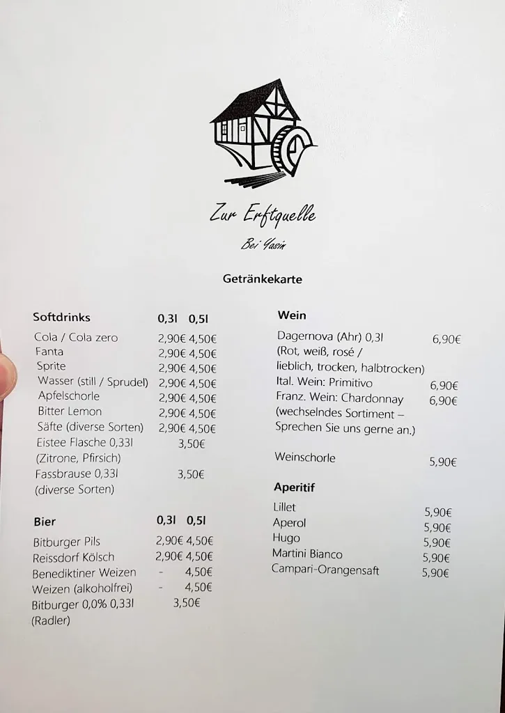 Menu_Zur Erftquelle / bei Yasin_Nettersheim_immagine_1