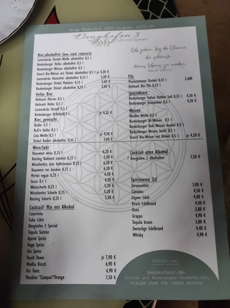 Menu_Bio Restaurant, Dengkofen 3 - Kornelia Buchner GmbH_Mengkofen_immagine_3