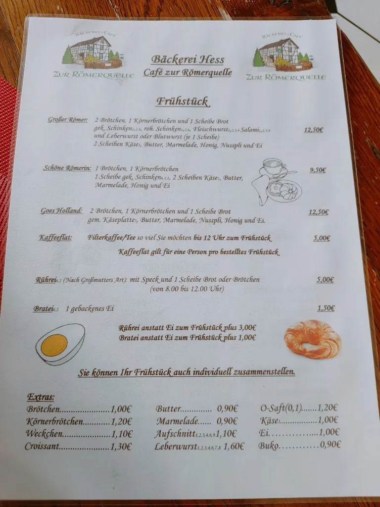 Menu_Bakery café Römerquelle_Nettersheim_image_1