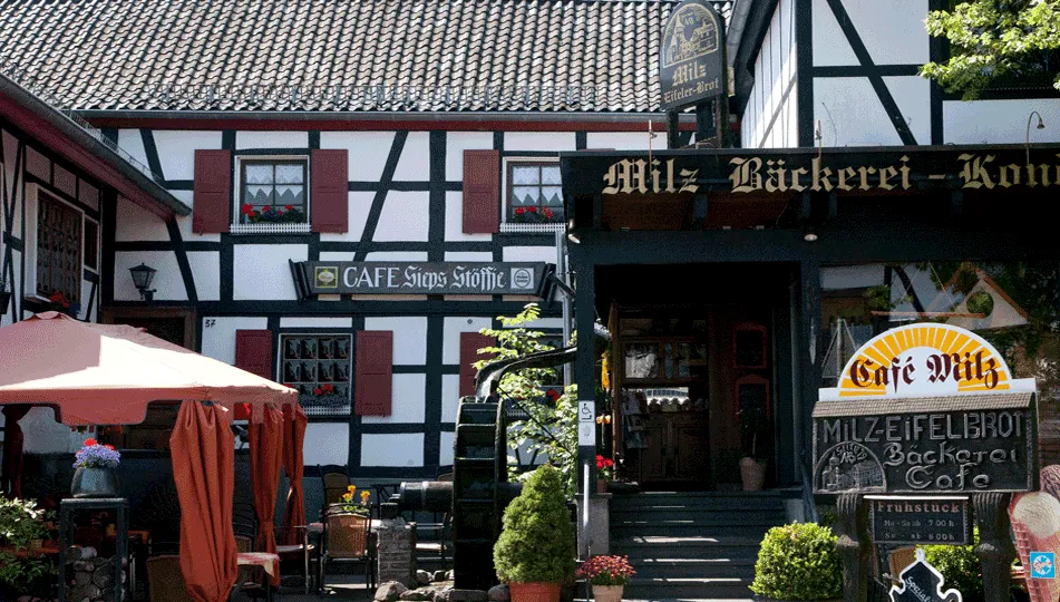 Café Milz restaurant in Nettersheim