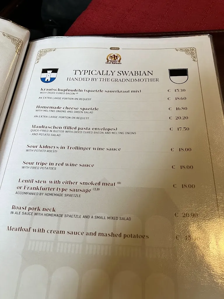 Menu_Drei Kannen - Historisches Brauhaus_Ulm_image_4