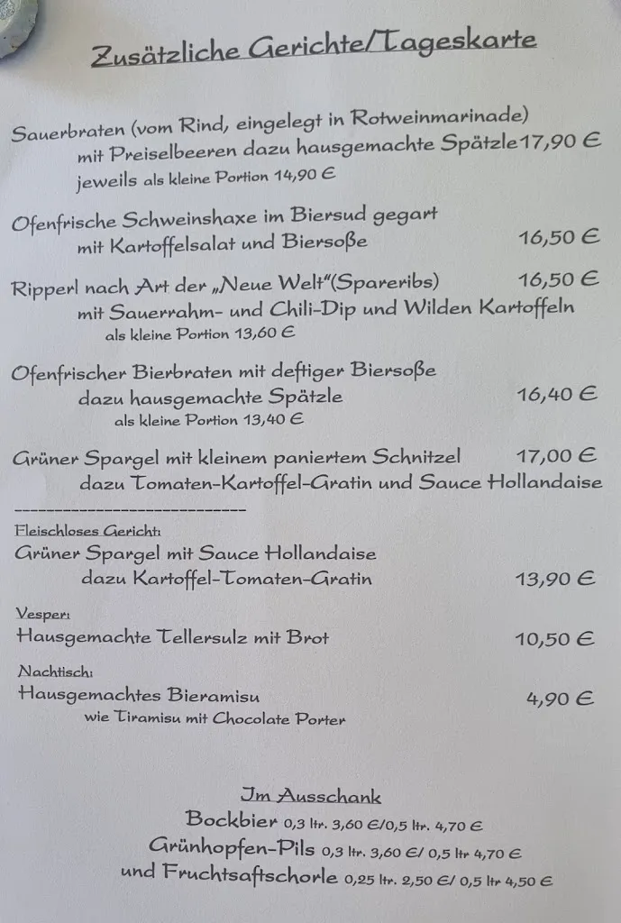 Menu_Schlössle - Traditionswirtschaft mit Bierkultur_Neu-Ulm_image_1